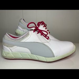 Puma Ignite Women Golf Shoes Size 6 Pink/White